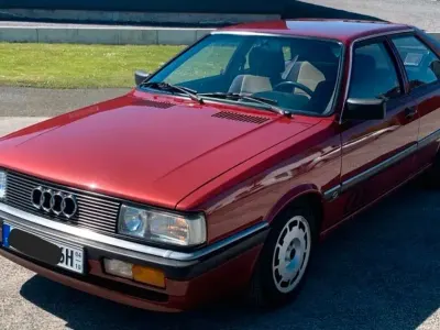 Gebraucht Audi Coupé Performance 90 PS (66 kW) 1984 Rot Coupé