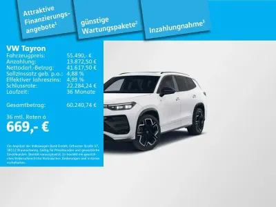 Gebraucht VW Tayron R-line 204 PS (150 kW) 2026 Weiß SUV