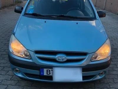 Gebraucht Hyundai Getz 2009 Blau Kleinwagen