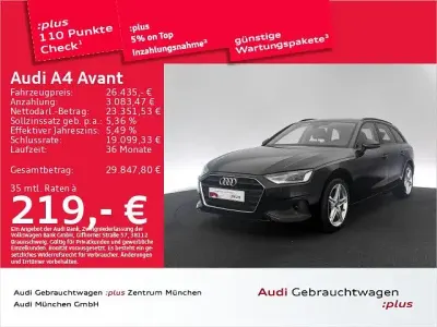 Gebraucht Audi A4 Basis 150 PS (110 kW) 2024 Brillantschwarz Kombi