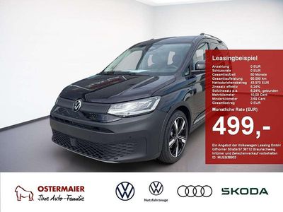 Neu VW Caddy PanAmericana 116 PS (85 kW) 2025 Deep black perleffekt Van / Kleinbus
