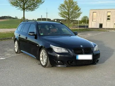 Brugt BMW 535 M Sport 286 HK (210 kW) 2007 Sort Stationcar