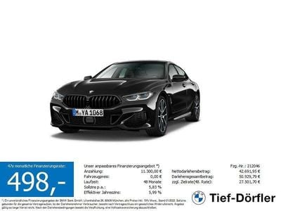 Gebraucht BMW M850 Sport Line 530 PS (389 kW) 2021 Black sapphire metallic Coupé