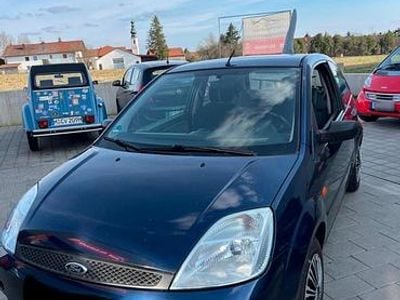 Gebraucht Ford Fiesta 2002 Blau Kleinwagen