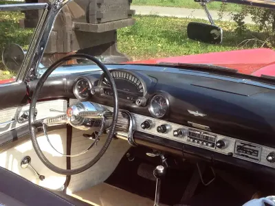 Gebraucht Ford Thunderbird 197 PS (144 kW) 1955 Rot Cabrio