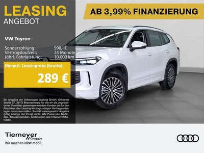 Gebraucht VW Tayron Life 150 PS (110 kW) 2025 Weiß SUV