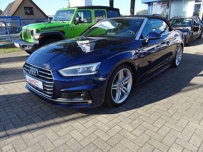 Gebraucht Audi A5 Cabriolet S-Line 190 PS (139 kW) 2019 Blau Cabrio