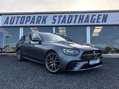 Usata Mercedes E200 AMG line 197 CV (144 kW) 2021 Grigio Station wagon