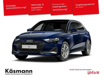 Gebraucht Audi A3 Advanced Plus 204 PS (150 kW) 2025 Navarrablau metallic Limousine