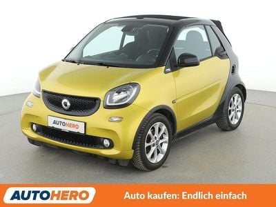 Gebraucht Smart ForTwo Cabrio Passion 90 PS (66 kW) 2016 Gelb Cabrio