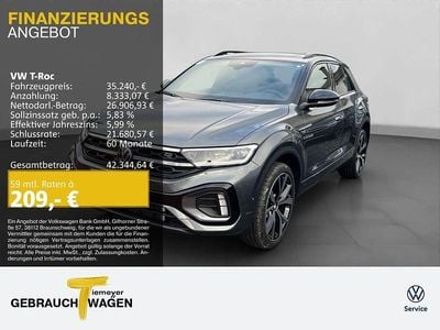 Neu VW T-Roc R-line 150 PS (110 kW) 2025 Grau SUV