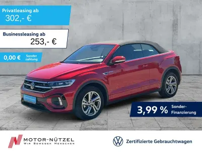 Gebraucht VW T-Roc Cabriolet R-line 150 PS (110 kW) 2025 Rot Cabrio