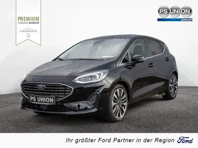 Gebraucht Ford Fiesta Titanium X 125 PS (91 kW) 2023 Schwarz / obsidianschwarz Kleinwagen