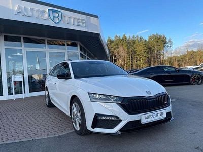 Gebraucht Skoda Octavia RS 200 PS (147 kW) 2023 Moonweiss metallic (metallic) Kombi