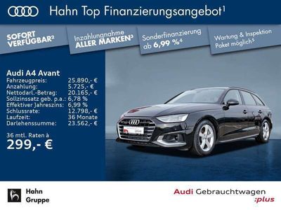 gebraucht Audi A4 Avant Advanced 40TDI qua S-Trc Virtual AHK Navi