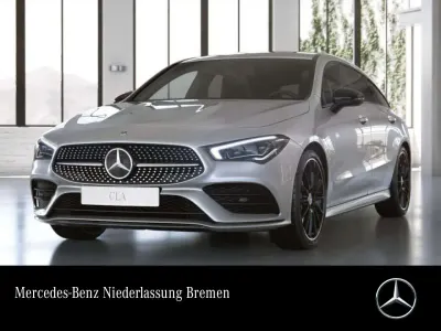 Brugt Mercedes CLA250e Night 160 HK (117 kW) 2022 Sølv Sedan