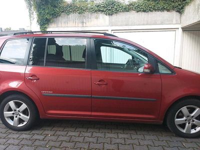Gebraucht VW Touran United 140 PS (102 kW) 2008 Rot Van / Kleinbus