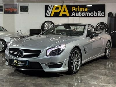 Usata Mercedes SL63 AMG AMG 564 CV (414 kW) 2013 Argento Cabrio