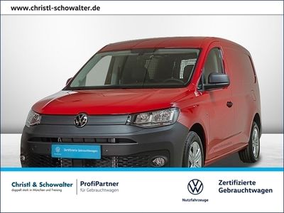gebraucht VW Caddy Maxi Cargo 2.0 TDI kirschrot EcoProfi GRA