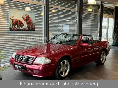Gebraucht Mercedes SL280 193 PS (141 kW) 1994 Rot Cabrio