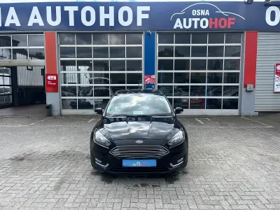 Brugt Ford Focus Titanium 150 HK (110 kW) 2018 Sort Sedan