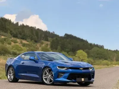 Gebraucht Chevrolet Camaro 453 PS (333 kW) 2017 Blau Coupé