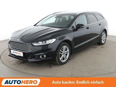 Schwarz Gebraucht 2018 Ford Mondeo Titanium Kombi | 18.120 € (Teuer)
