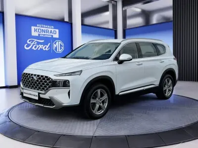 Gebraucht Hyundai Santa Fe Trend 265 PS (194 kW) 2022 Weiß SUV