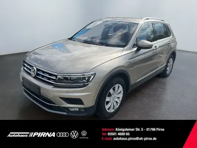 Używany VW Tiguan Highline 179 KM (131 kW) 2017 Beżowy SUV