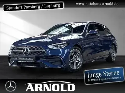 Gebraucht Mercedes C200 AMG line 204 PS (150 kW) 2024 Blau