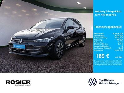 Usata VW Golf VIII Goal 150 CV (110 kW) 2025 Nero Berlina