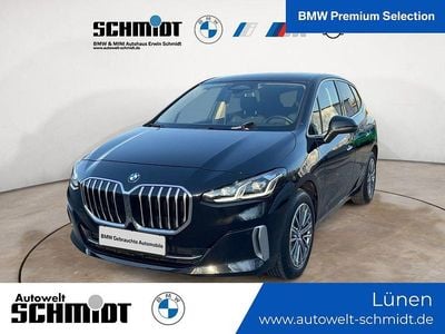 Gebraucht BMW 218 Active Tourer Luxury Line 150 PS (110 kW) 2023 Schwarz Van / Kleinbus