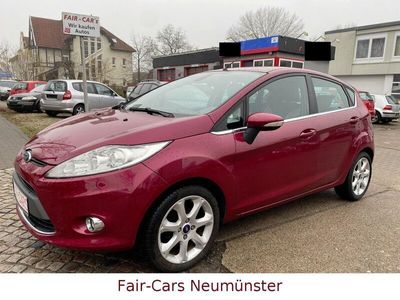 gebraucht Ford Fiesta 1,4L AHK-KLIMA-LEDERAUSST-TÜV ASU NEU.