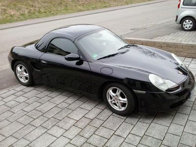Second-hand Porsche 986 Boxster 204 CP (150 kW) 1997 Negru Cabrio