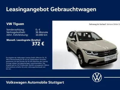 Gebraucht VW Tiguan Elegance 245 PS (180 kW) 2023 Weiß SUV