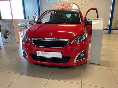 Usata Peugeot 108 70 CV (51 kW) 2018 Rosso Utilitaria