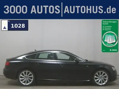 Second-hand Audi A5 Sportback S-Line 218 CP (160 kW) 2015 Negru Hatchback