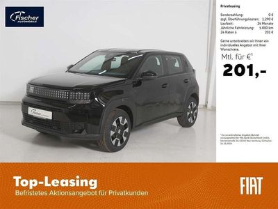 Neu Fiat Grande Panda Icon 101 PS (74 kW) 2025 Schwarz Kleinwagen