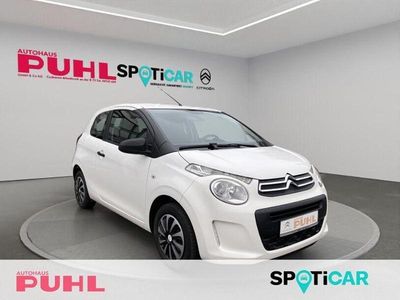 Gebraucht Citroën C1 69 PS (50 kW) 2014 Weiss 068/deckende lackierung Kleinwagen