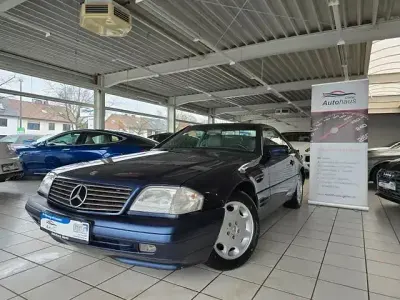 Gebraucht Mercedes SL280 193 PS (141 kW) 1997 Blau Cabrio