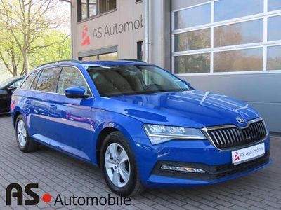 Gebraucht Skoda Superb Ambition 150 PS (110 kW) 2022 Modra energy/energy blue Kombi