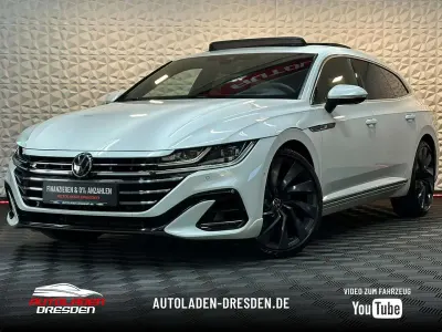 Gebraucht VW Arteon R-line 200 PS (147 kW) 2021 Oryxweiß perlmutteffekt Kombi