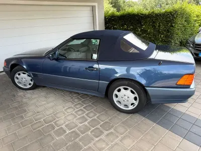 Gebraucht Mercedes SL320 231 PS (169 kW) 1993 Blau Cabrio