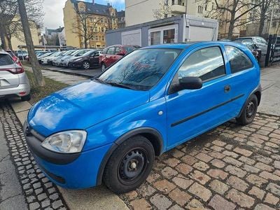 Gebraucht Opel Corsa 58 PS (42 kW) 2001 Blau Kleinwagen