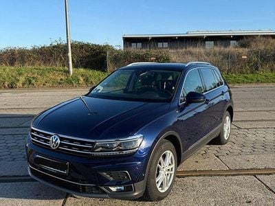 Gebraucht VW Tiguan Highline 150 PS (110 kW) 2018 Blau SUV
