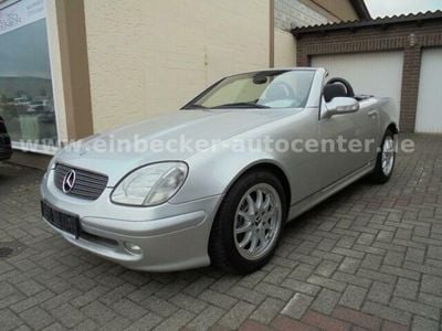 Gebraucht Mercedes SLK200 163 PS (119 kW) 2001 Silber metallic Cabrio