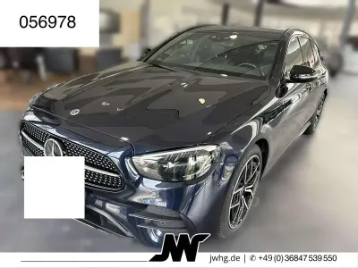 Gebraucht Mercedes E400 AMG line 330 PS (242 kW) 2022 Nautikblau  metalliclack Kombi