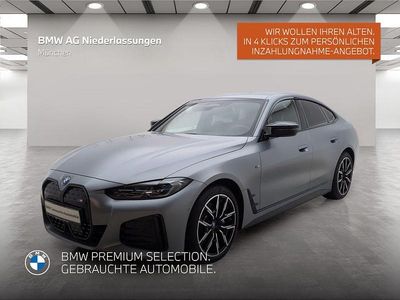 Grau Gebraucht 2024 BMW i4 Performance Limousine | 56.601 € (Fairer Preis)