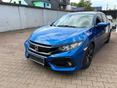 Gebraucht Honda Civic Elegance 129 PS (94 kW) 2017 Blau Limousine