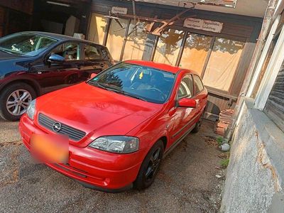 Gebraucht Opel Astra 2001 Rot Coupé